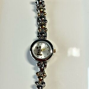 Disney Mickey Mouse Ladies Watch Stainless Steel MCK962H15 with New Battery